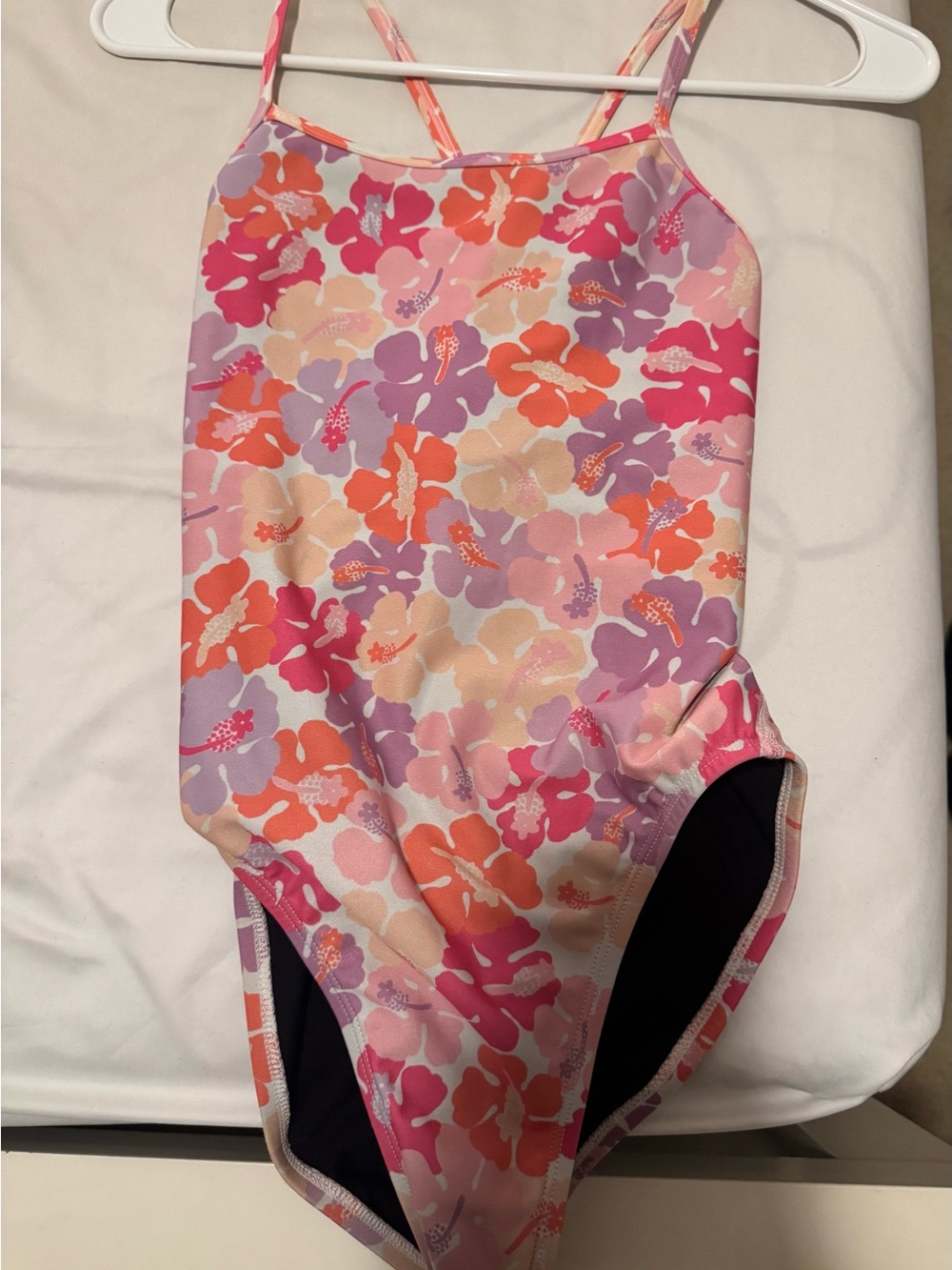 Jolyn Clothing Hibiscus Perry One-Piece Swimsuit